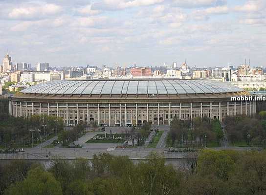 Олимпийский стадион, Москва, 1980 г.