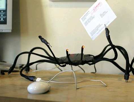 Самодельный USB-хаб паук