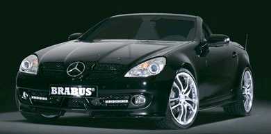 Обновленный Mercedes SLK уже побывал в гараже Brabus