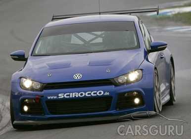 Volkswagen Scirocco едет на Нюрбургринг